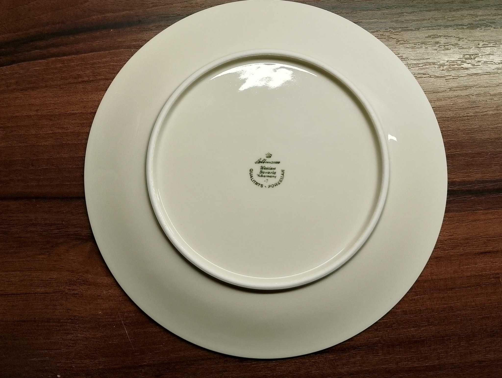 Seltmann Weiden porcelanowy płaski talerz obiadowy