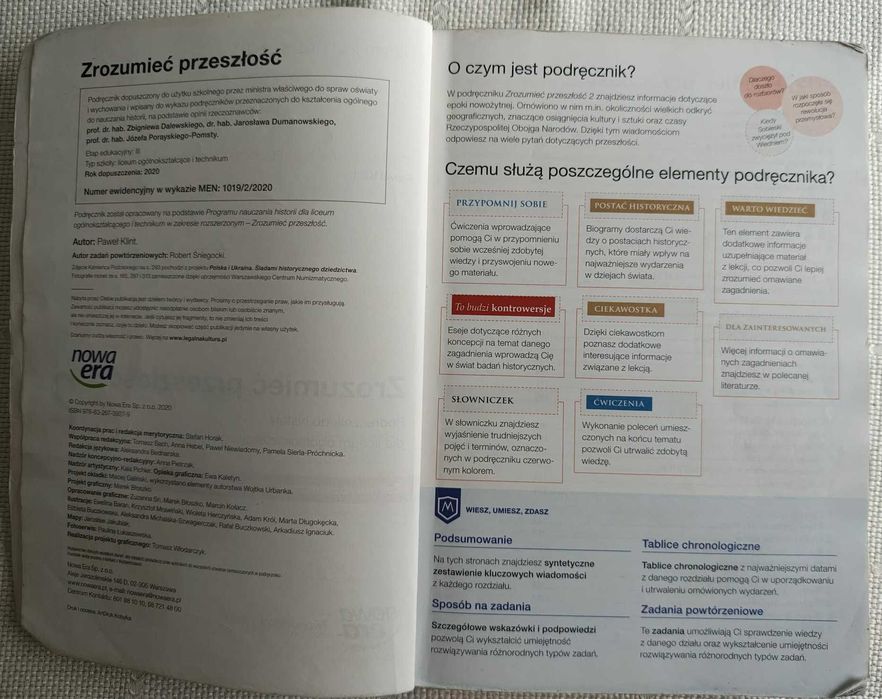 Historia Zrozumieć przeszłość 2 podręcznik + karty pracy, rozszerzony