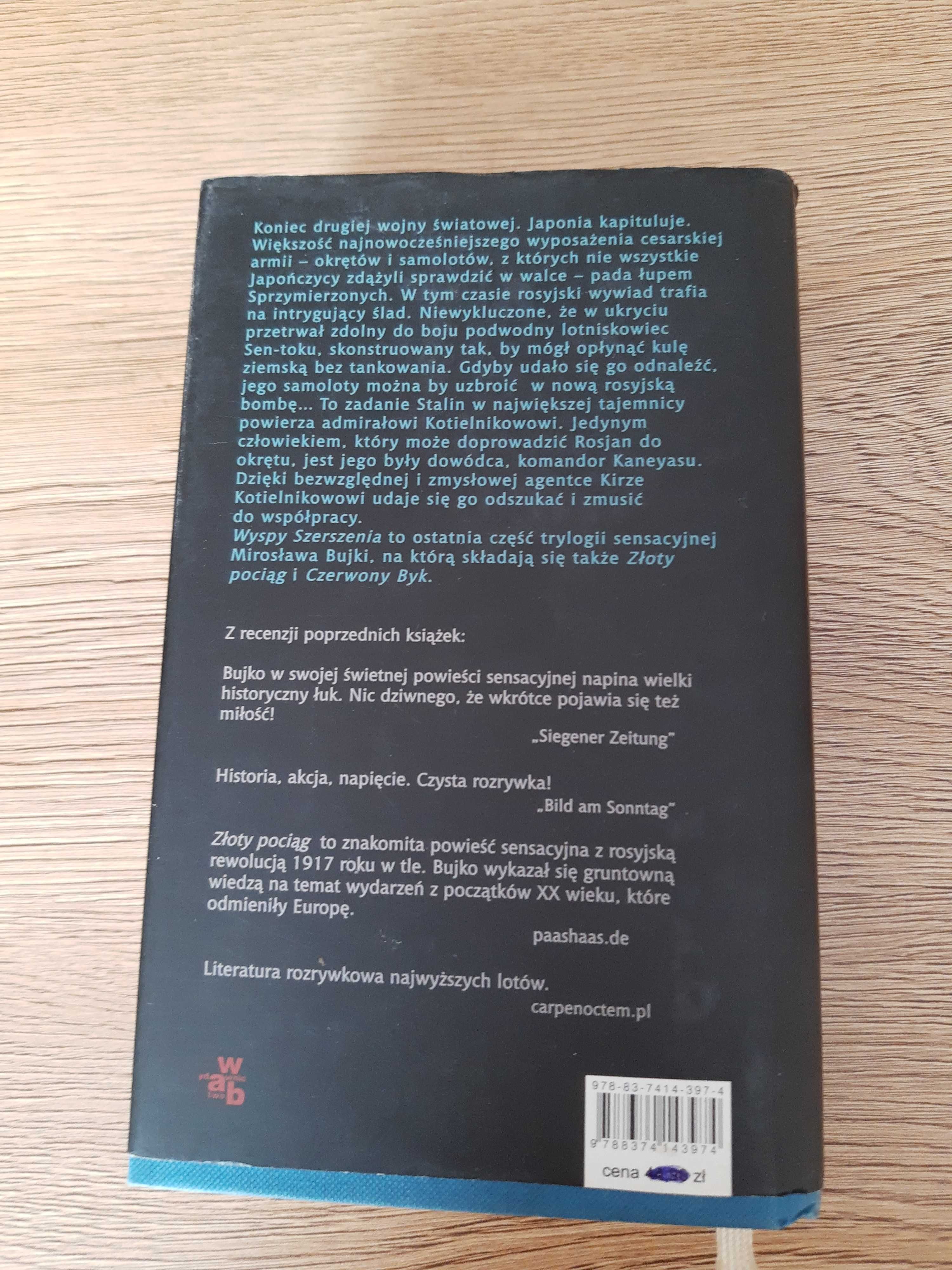 Wyspy Szerszenia książka Mirosław bujko
