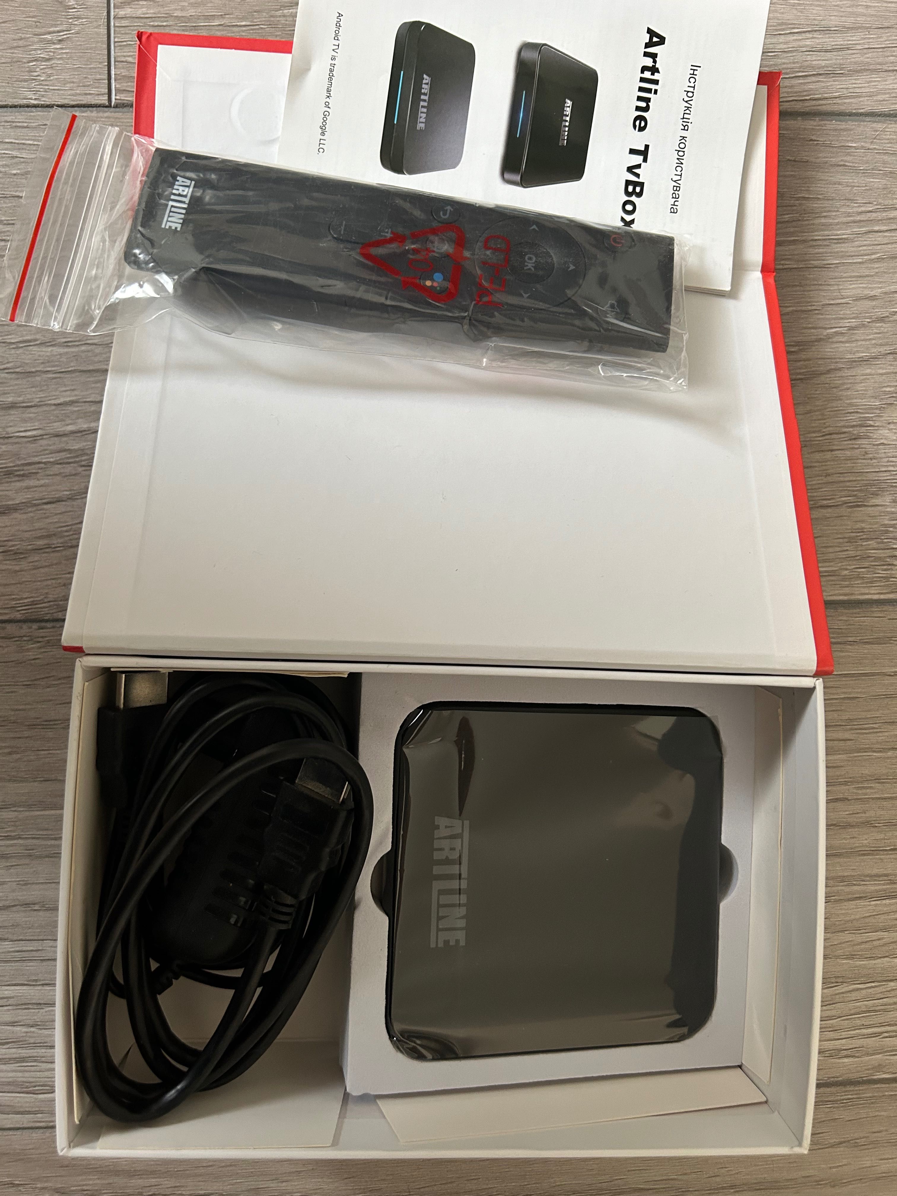 TV box приставка Artline на android