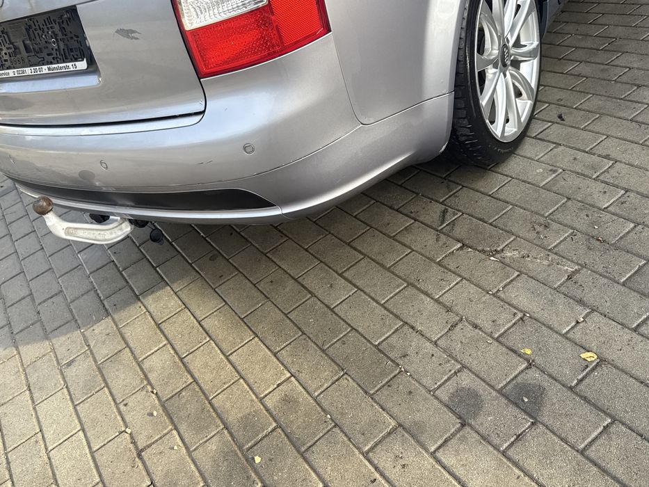 Zderzak tyl audi a4 b6 kombi awant S-Line lakier ly7H