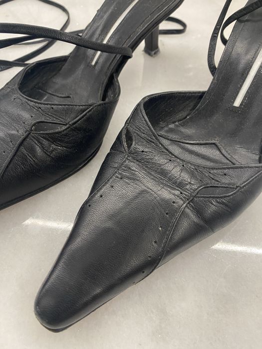 Sandalias de aoertar à perna T.35