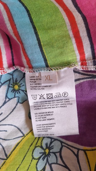 Túnica com padrão floral (Lanidor)