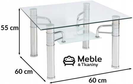 Stolik kawowy szklany