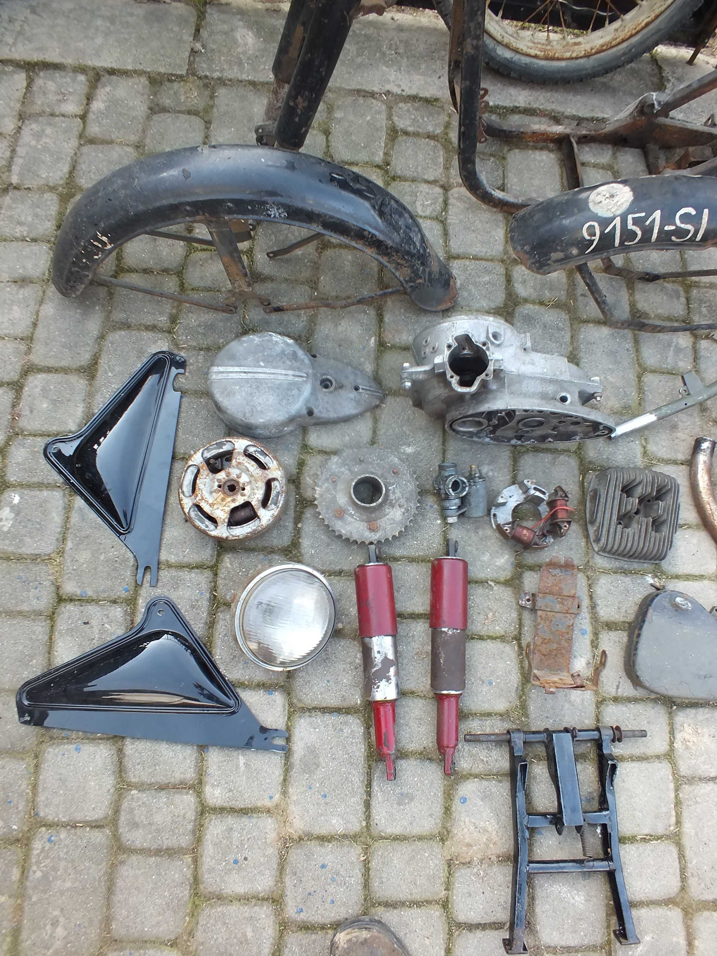 Części Wsk 125 Z-2 nie Shl Wfm Junak + Kurier ŚLĄSK