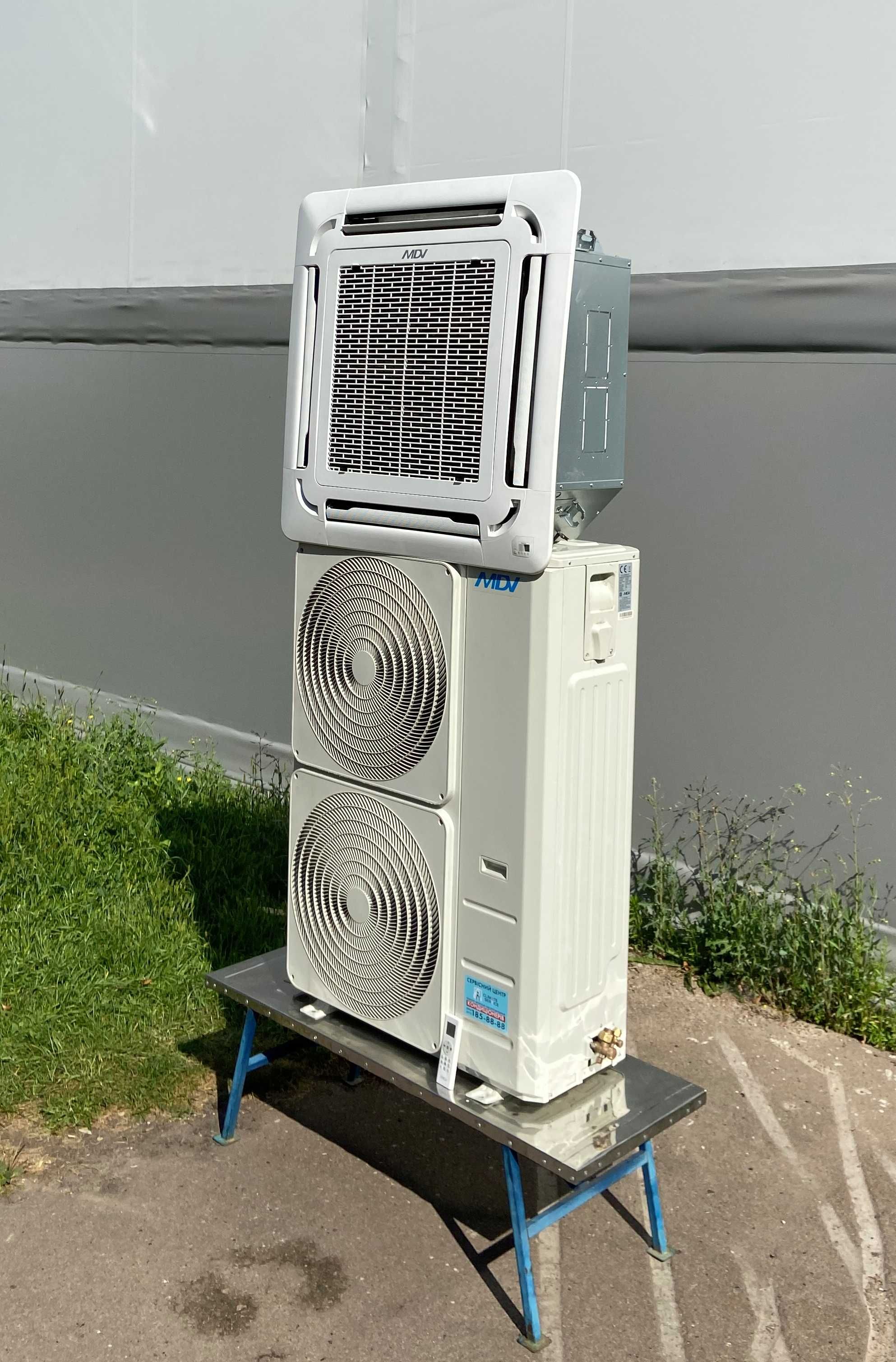 Кондиционер кассетный инверторный MDV 60 (до 160м2) гарантия, монтаж