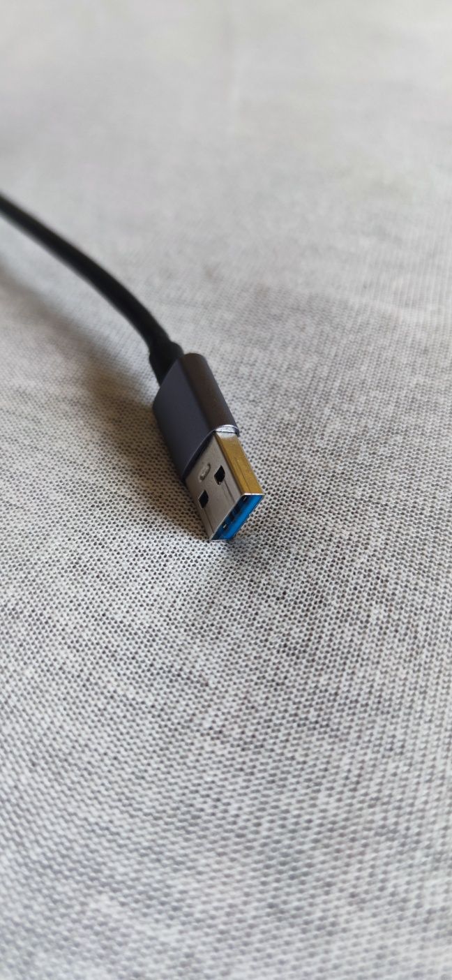 Unitek H1906A Hub USB-A 3.1 3 porty USB + RJ45