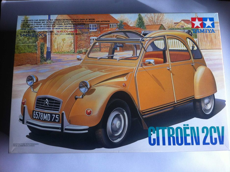 Kit Tamiya - Citroën 2cv - 1/24 - Classic