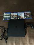 PlayStation 4 Slim 500GB + 4 GRY PS4