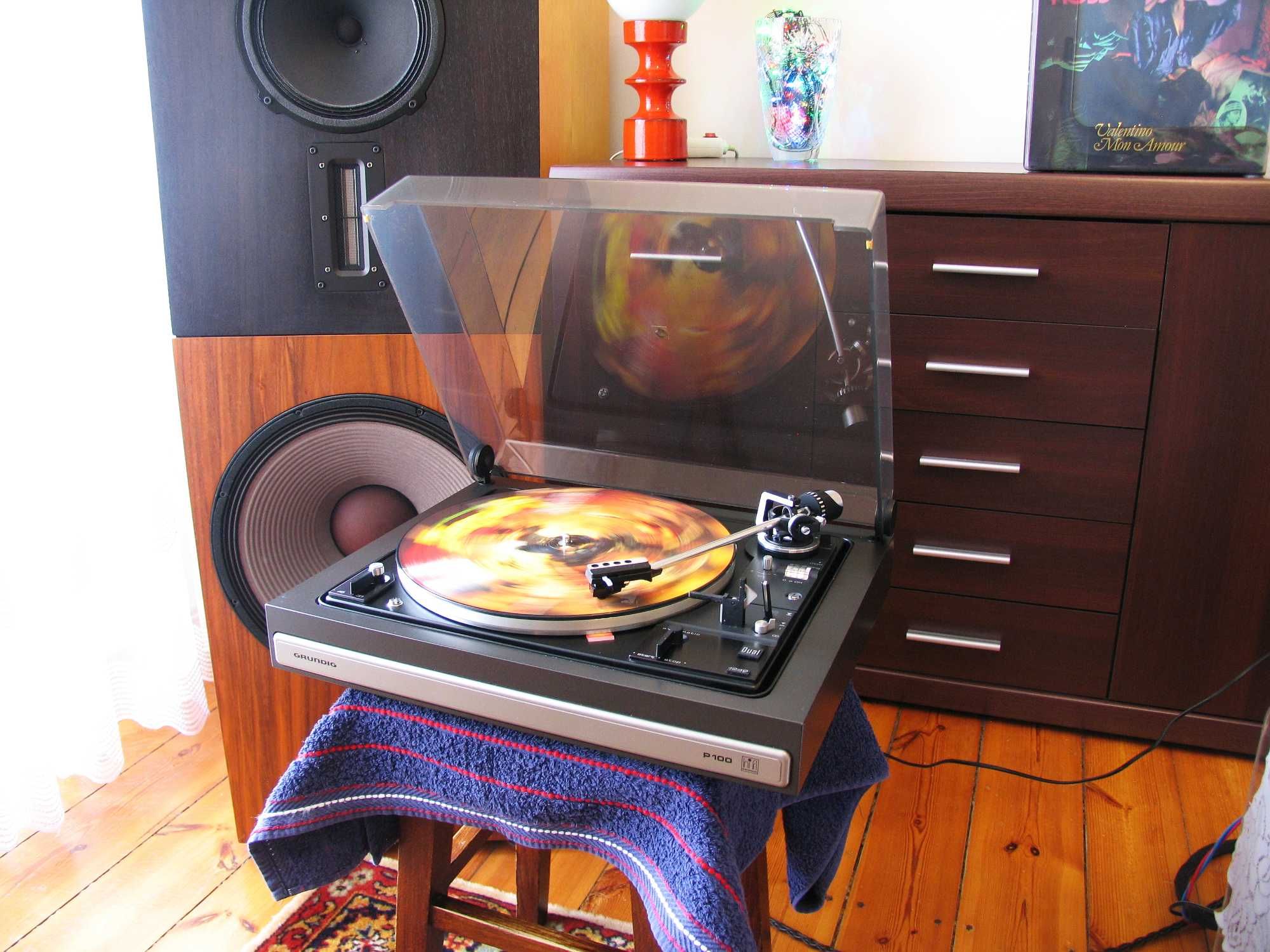 GRUNDIG P 100 ( Dual CS 1249 ) / SHURE Do Przeglądu  '' Super Stan ''