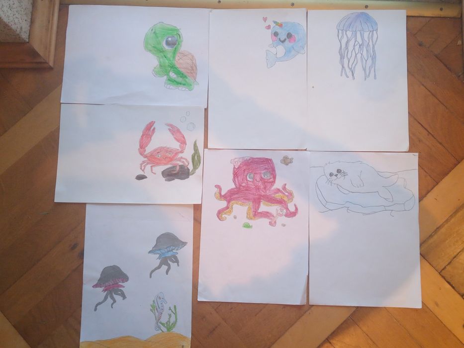 Малюнки які виконувала сама