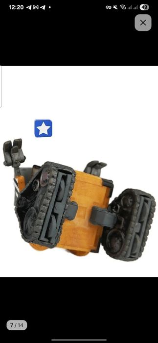 Wall•E wall Валл•И  Волли и Ева игрушечные подвижные фигурки