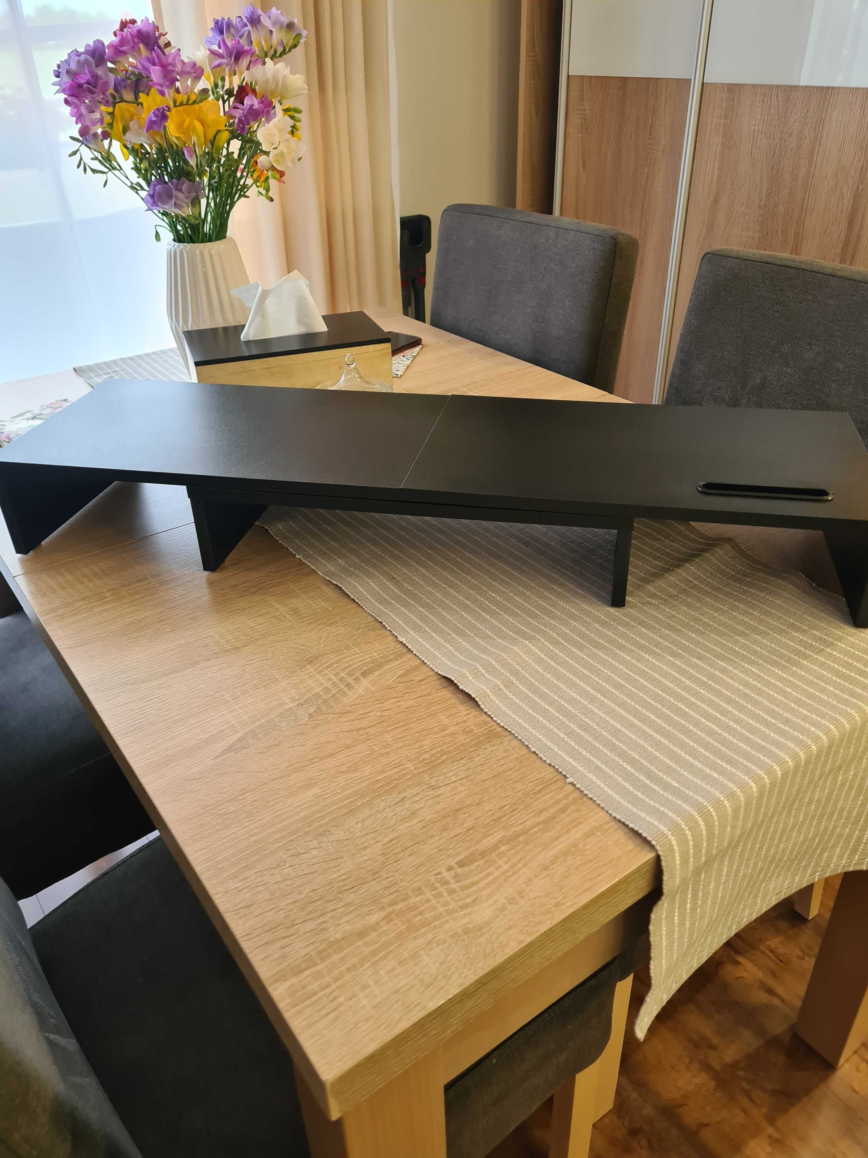BONTEC Stojak na dwa monitory regulowany