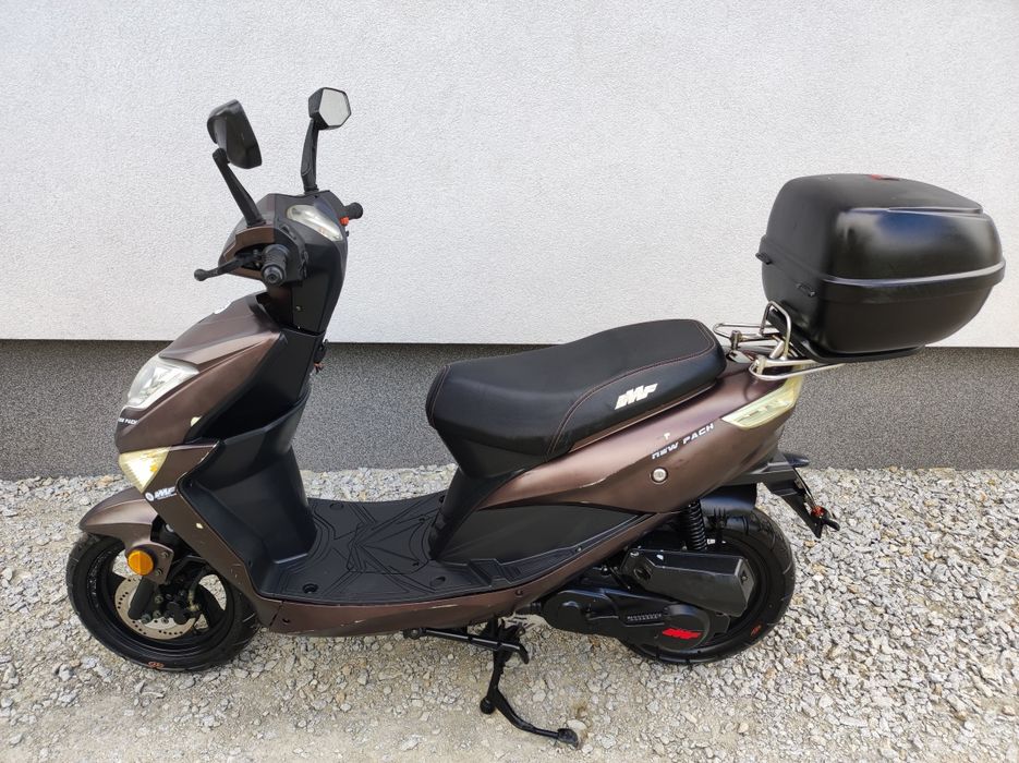 IMF 50 CC 4t 2019r wtrysk 12 koła kuferek Transport Peugeot TNT