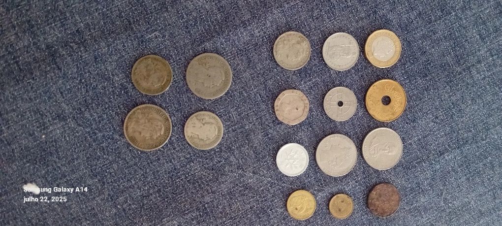 Moedas alpaca e não só