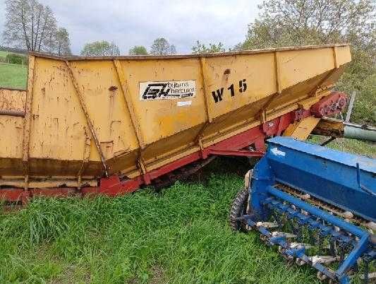Kosz przyjęciowy rozładunkowy, płynna regulacja za pomocą FALOWNIKA