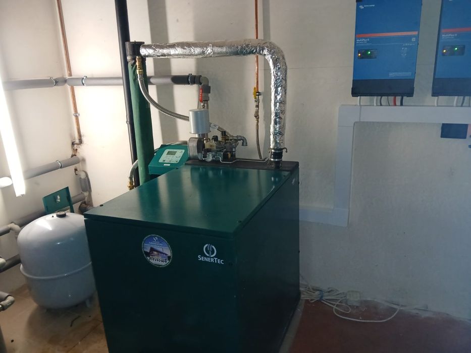 Mobilna elektro ciepłownia kogenerator butla magazyn energii