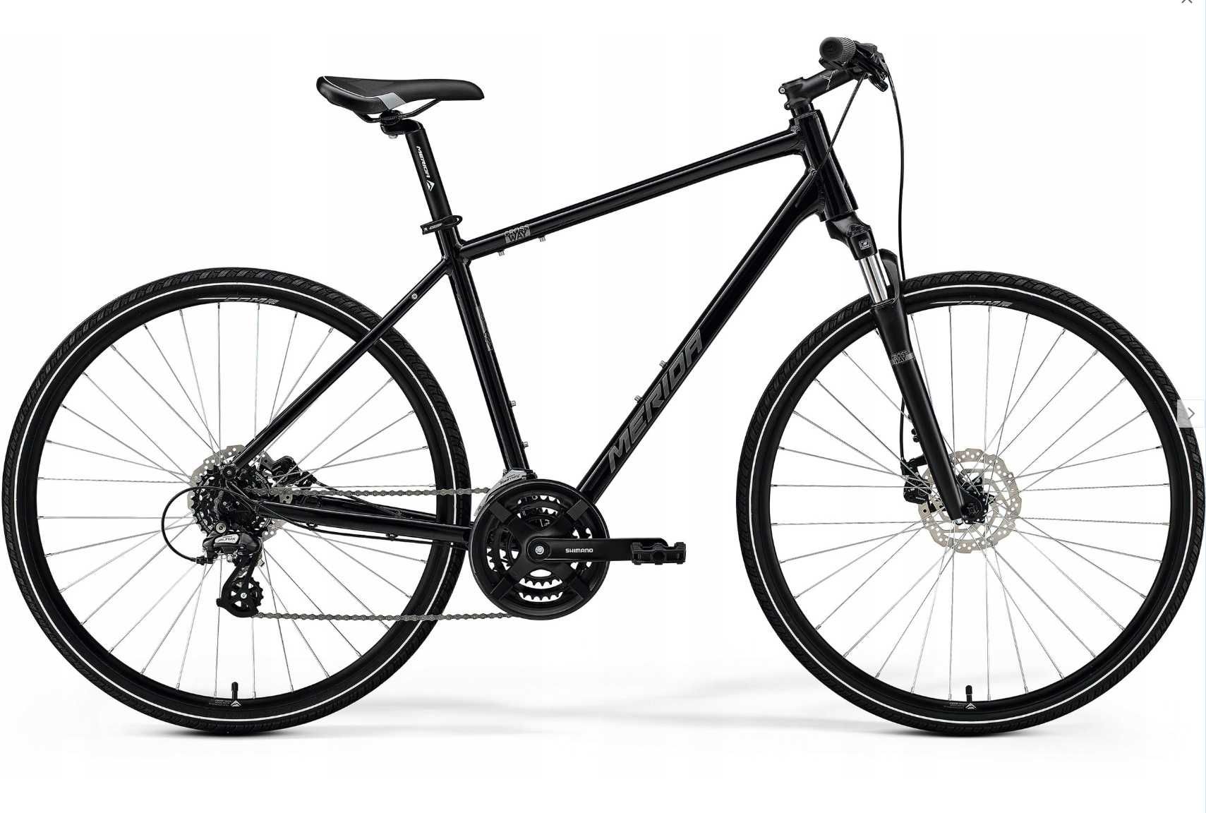Rower MERIDA CROSSWAY 10 M black(SILVER) Rozmiar L Altus