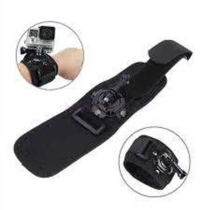 Suporte giratório GoPro para pulso