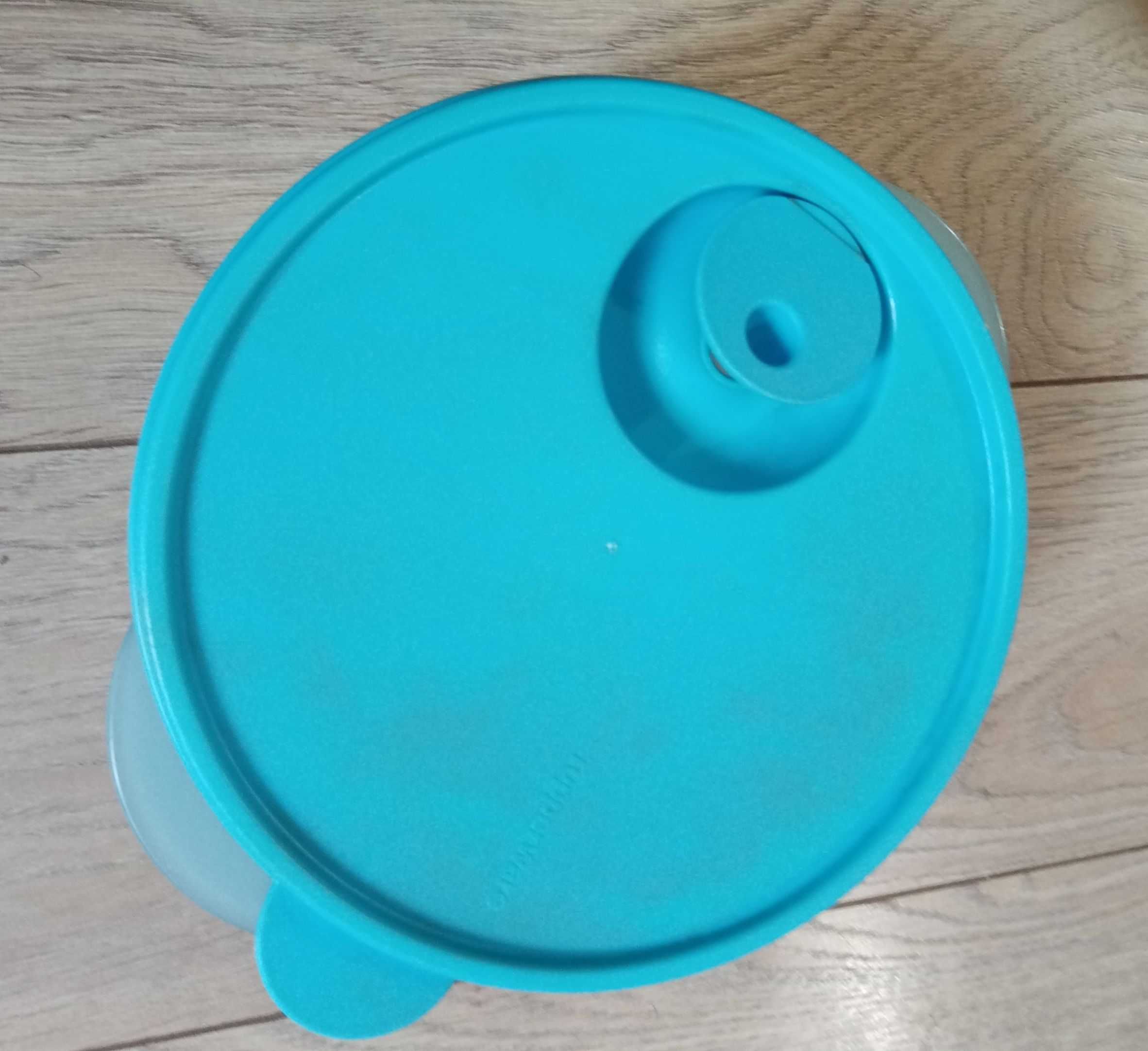 niebieska miska Tupperware 1,5 litra - do mikrofalówki
