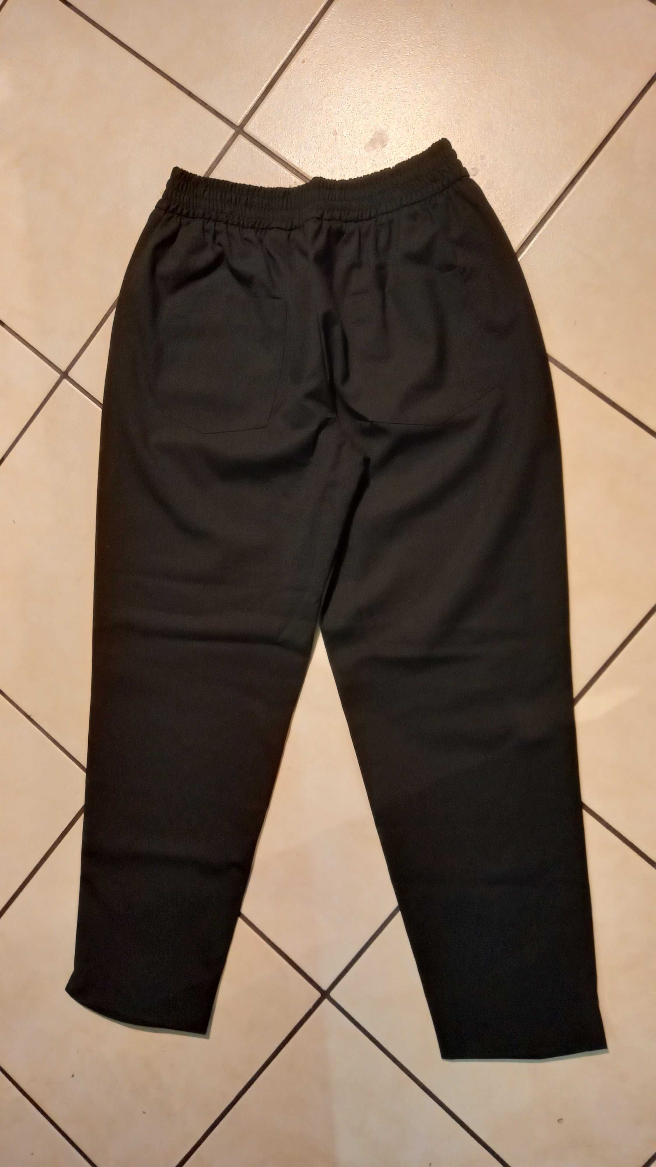ZARA WOMAN spodnie damskie czarne r.M