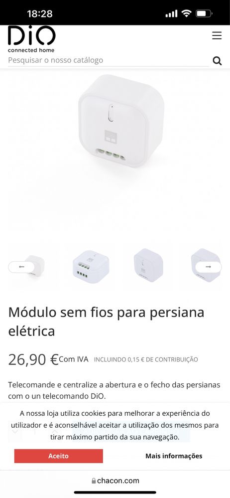 Domotica para estores DIO