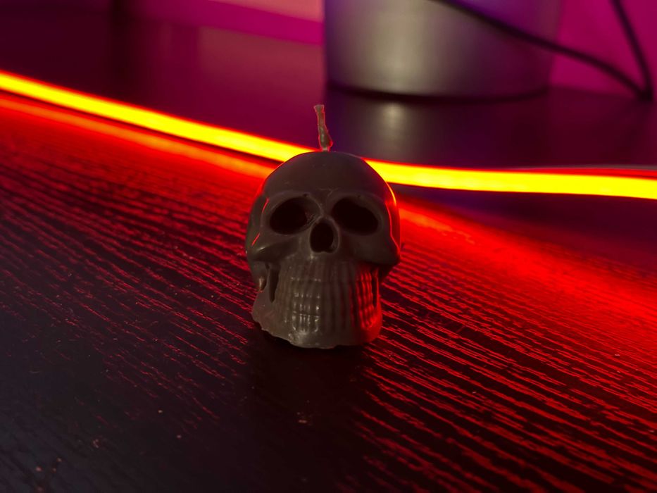 Hand made świece z wosku sojowego - Halloween (Duch/Dynia/Czaszka)
