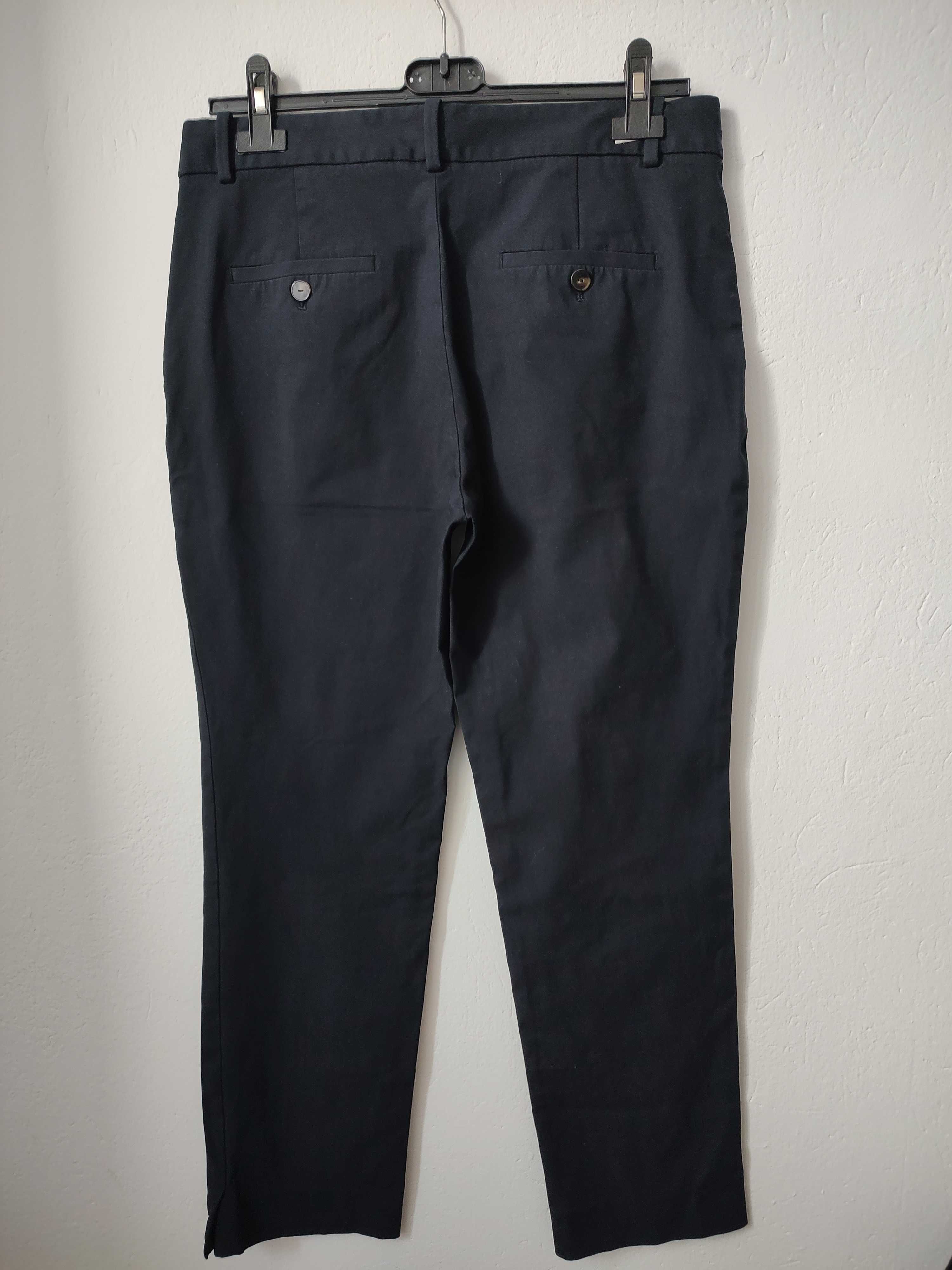 Spodnie Damskie Cygaretki Materiałowe Chinosy M/L Massimo Dutti
