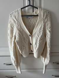 Sweter damski rozpinany Zara