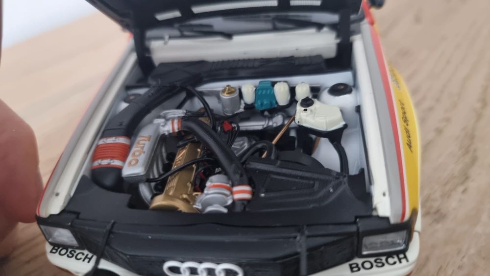 AutoArt 1:18 Audi Rallye Quattro #10 S. Blomqvist Acropolis