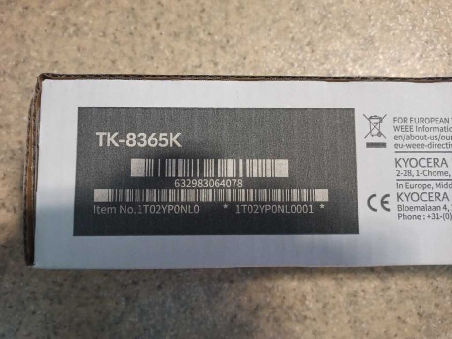 Toner Oryginalny Kyocera TK-8365K