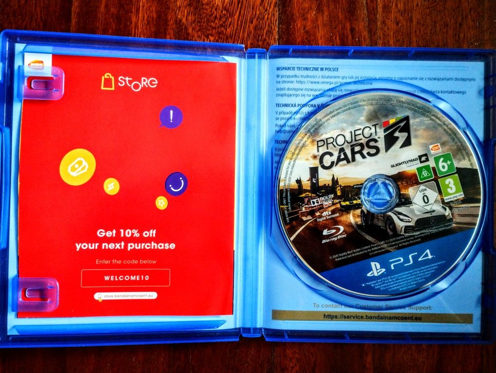 Gra Project Cars 3 na konsole PlayStation PS4 i PS5 Polska wersja