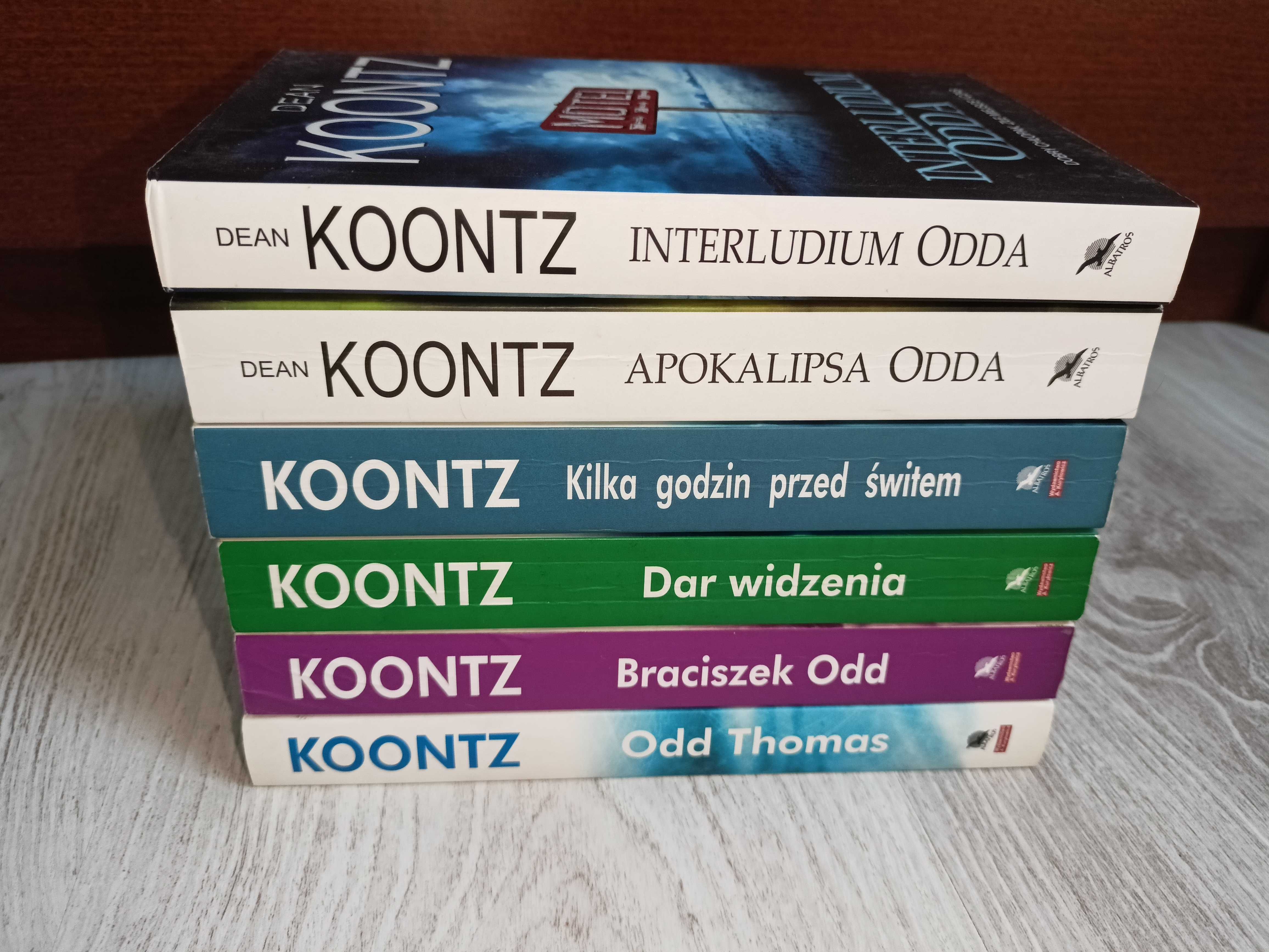 6x Dean Koontz Apokalipsa Odda Braciszek Odd Thomas Interludium Odda