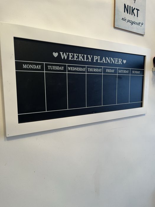 Planer tygodniowy