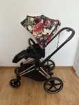 Cybex Priam 4.0 Rose Gold Spring Blossom Dark 2w1 Zestaw, Okazja