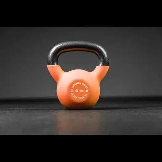 Fitness Kettlebell neoprenowe kolorowe Xenios USA 6 kg