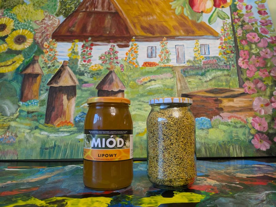Miód lipowy z własnej pasieki