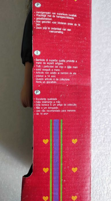 Boneca porcelana - coleção Milano