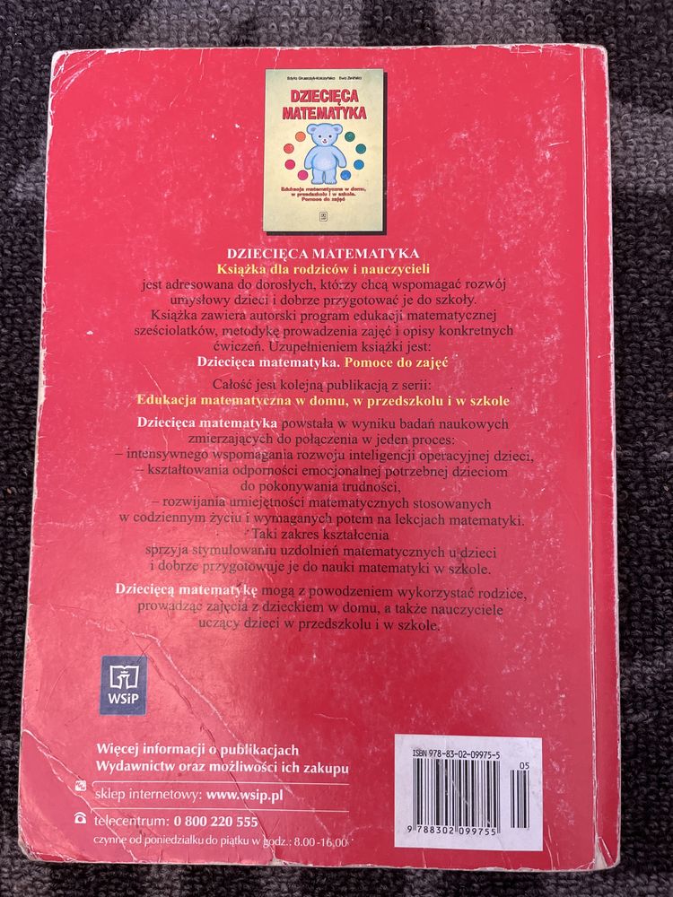 Dziecięca Matematyka Edyta Gruszczk Kolczyńska Ewa Zielińska Książka