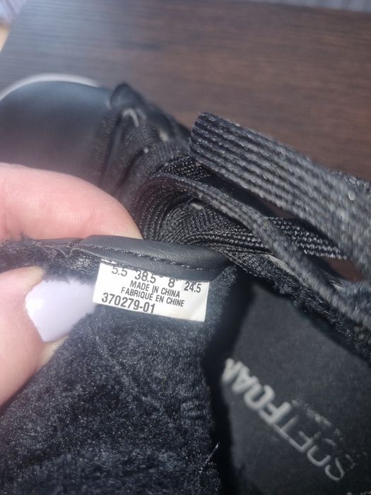 Czarne buty z futerkiem