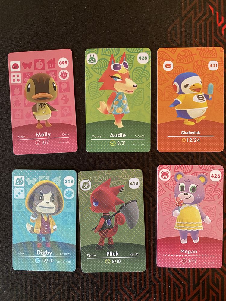 Amiibo картки Animal Crossing