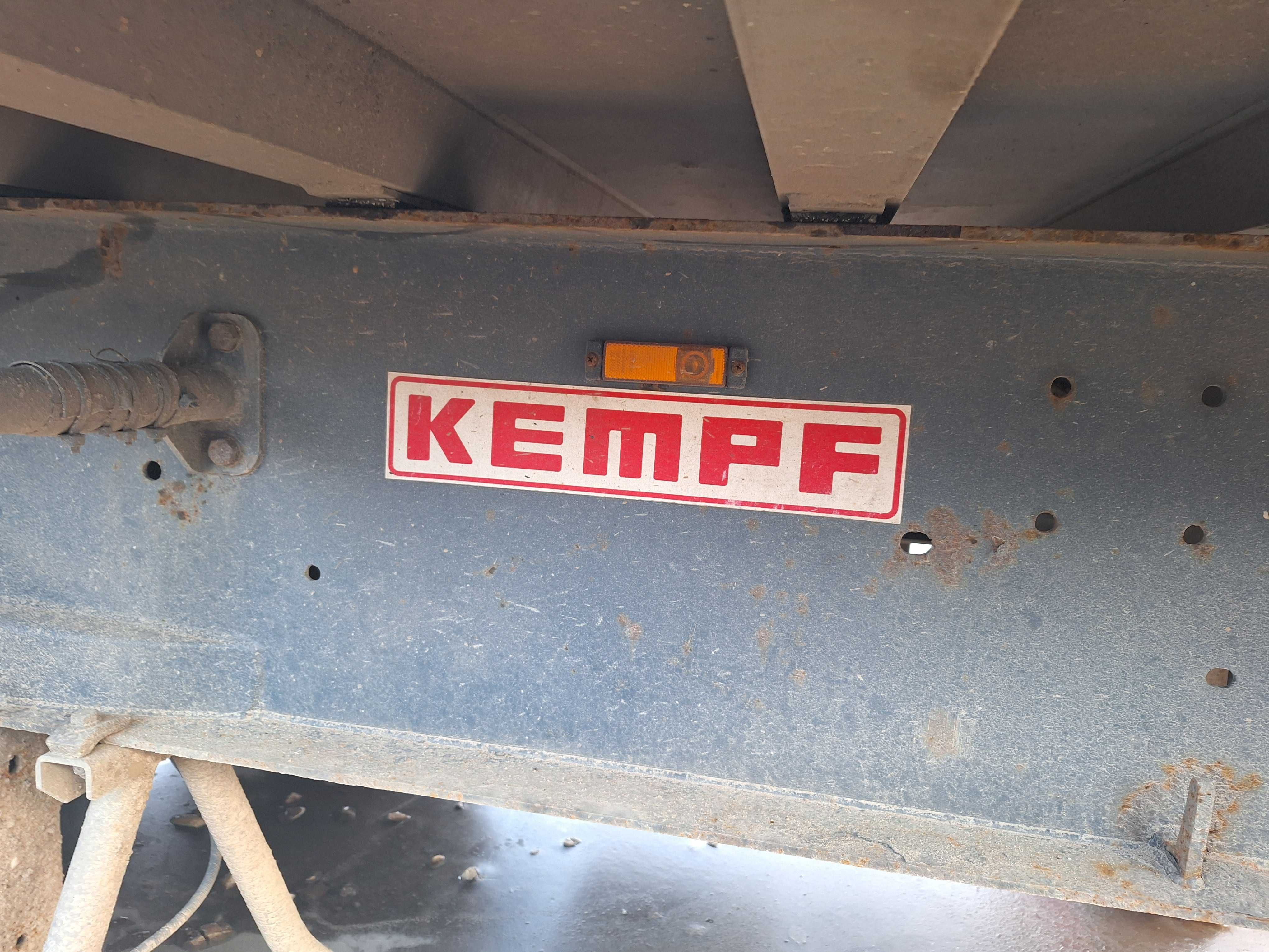 Podwozie naczepy rama łódka wywrotka wanna KEMPF SKM 2010r.