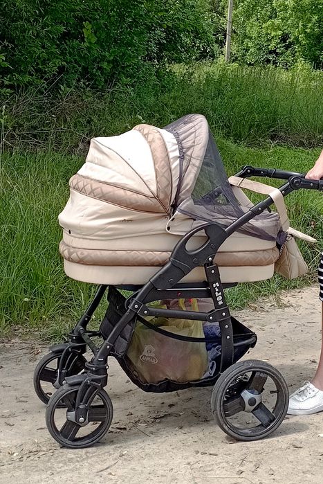 Дитячий візочок 2в1 люлька та прогулянковий блок