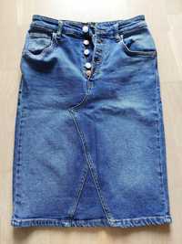 spódnica damska jeans reserved 36