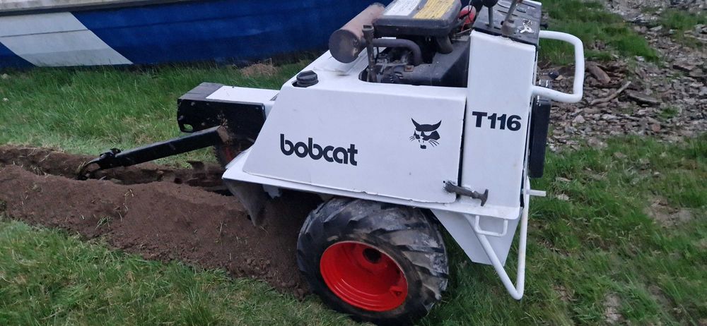 Koparka łańcuchowa Bobcat T116 do rowów pod kable nawodnienie