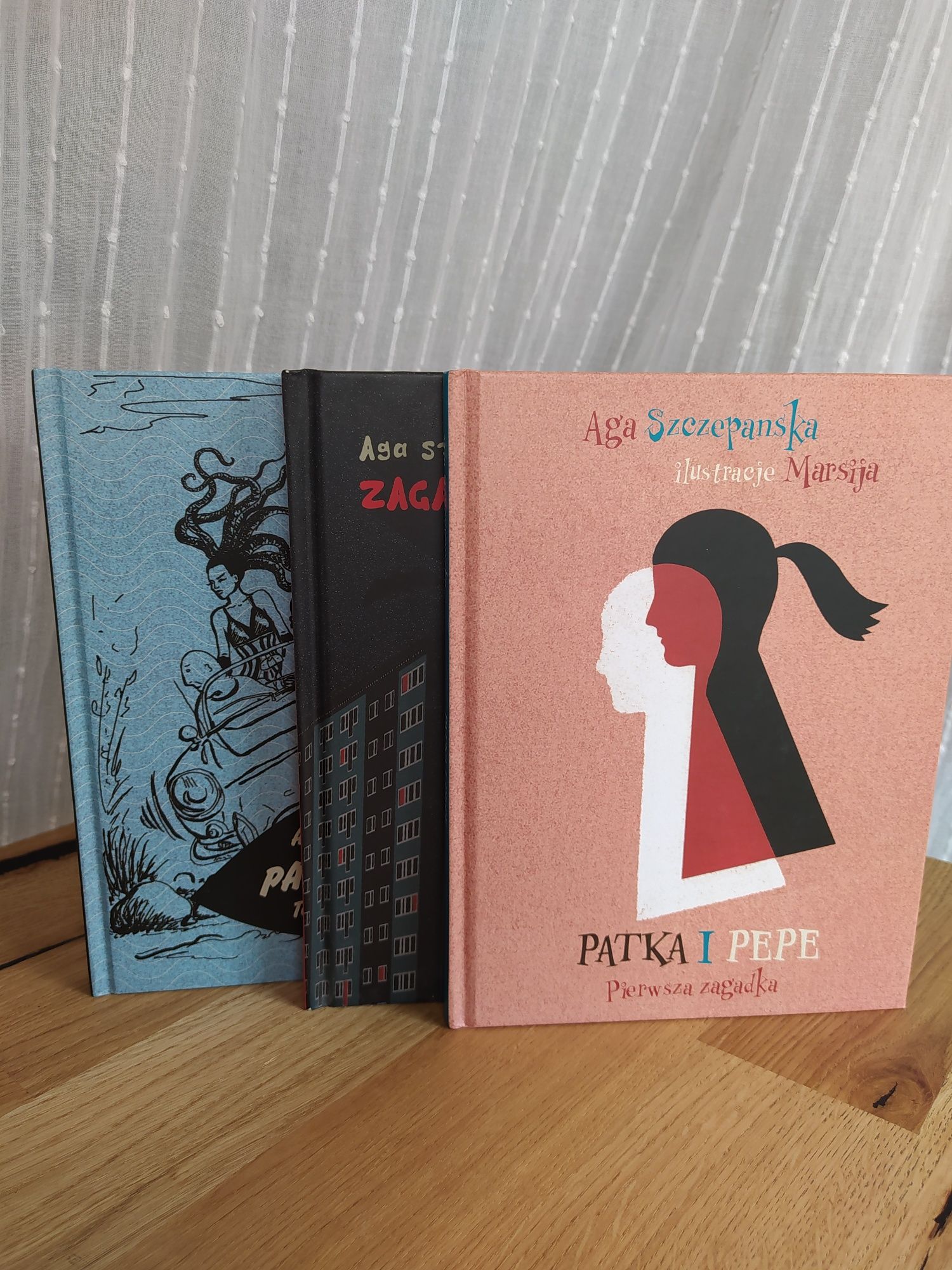 Aga Szczepańska książki seria Patka i Pepe - 3 książki
