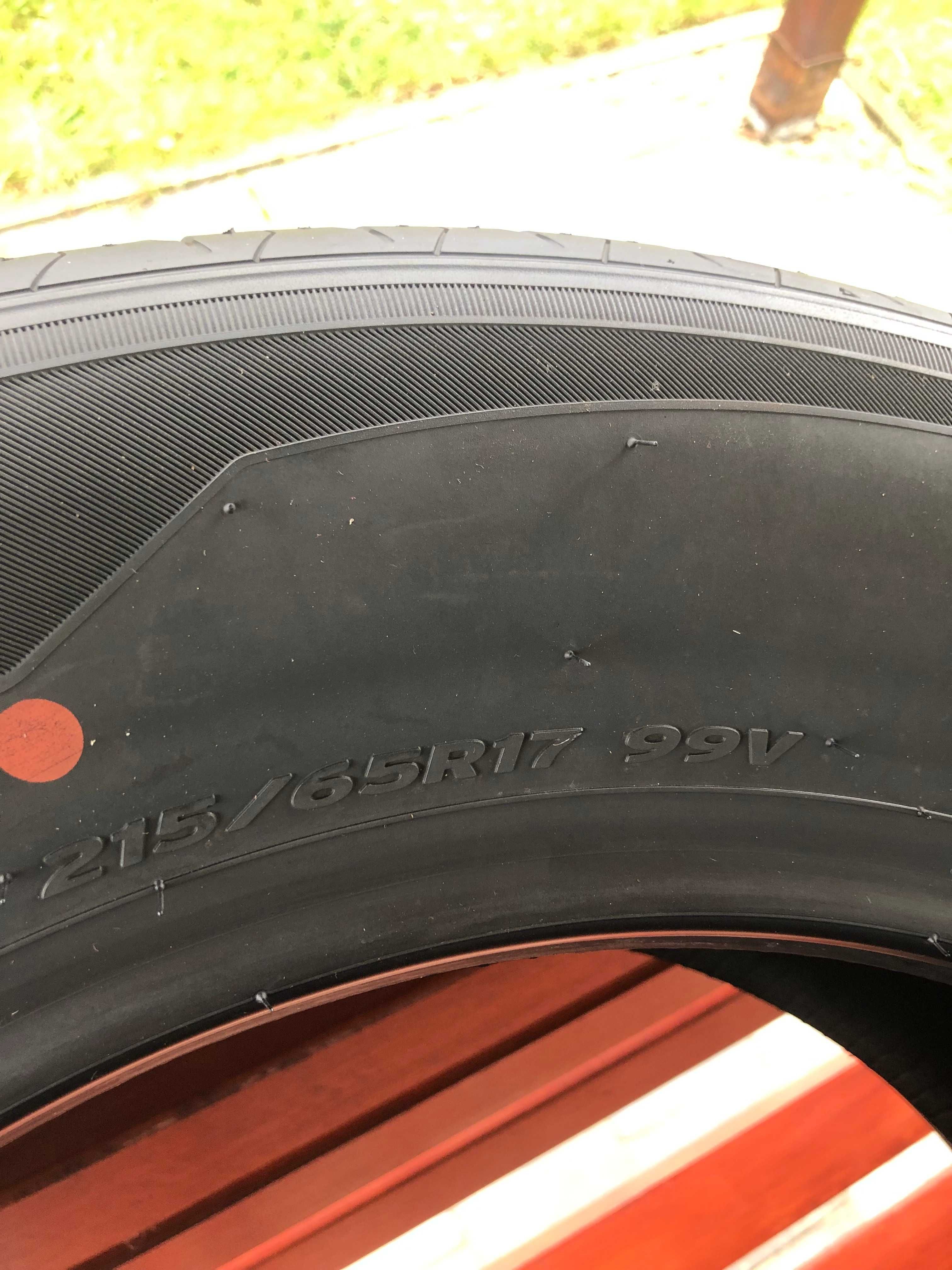 Nowe opony letnie Hankook 215/65/R17 99V