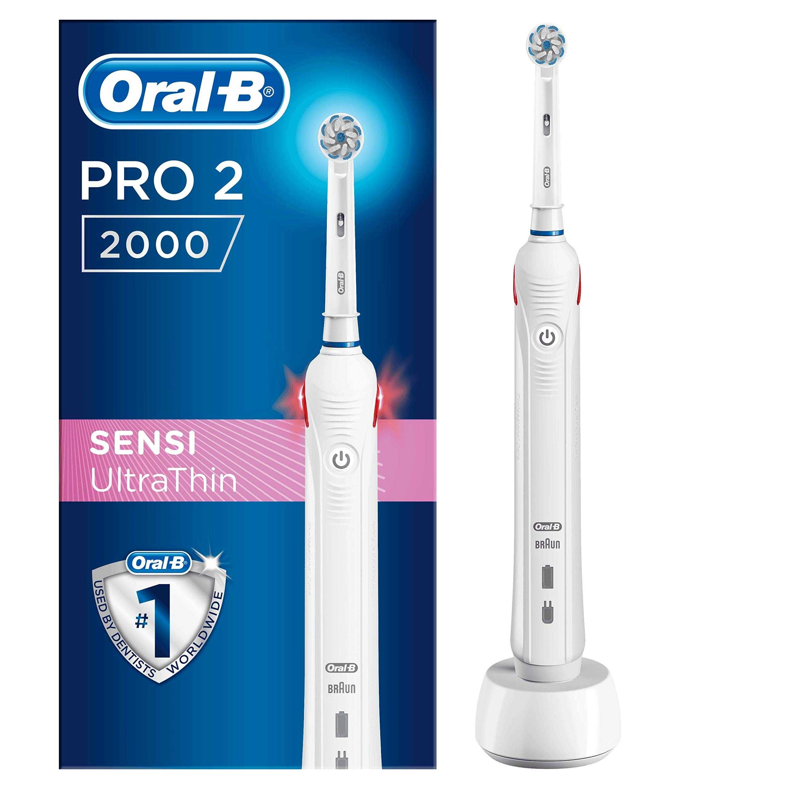 Szczoteczka elektryczna Oral-B Pro 2 2500 White Biała