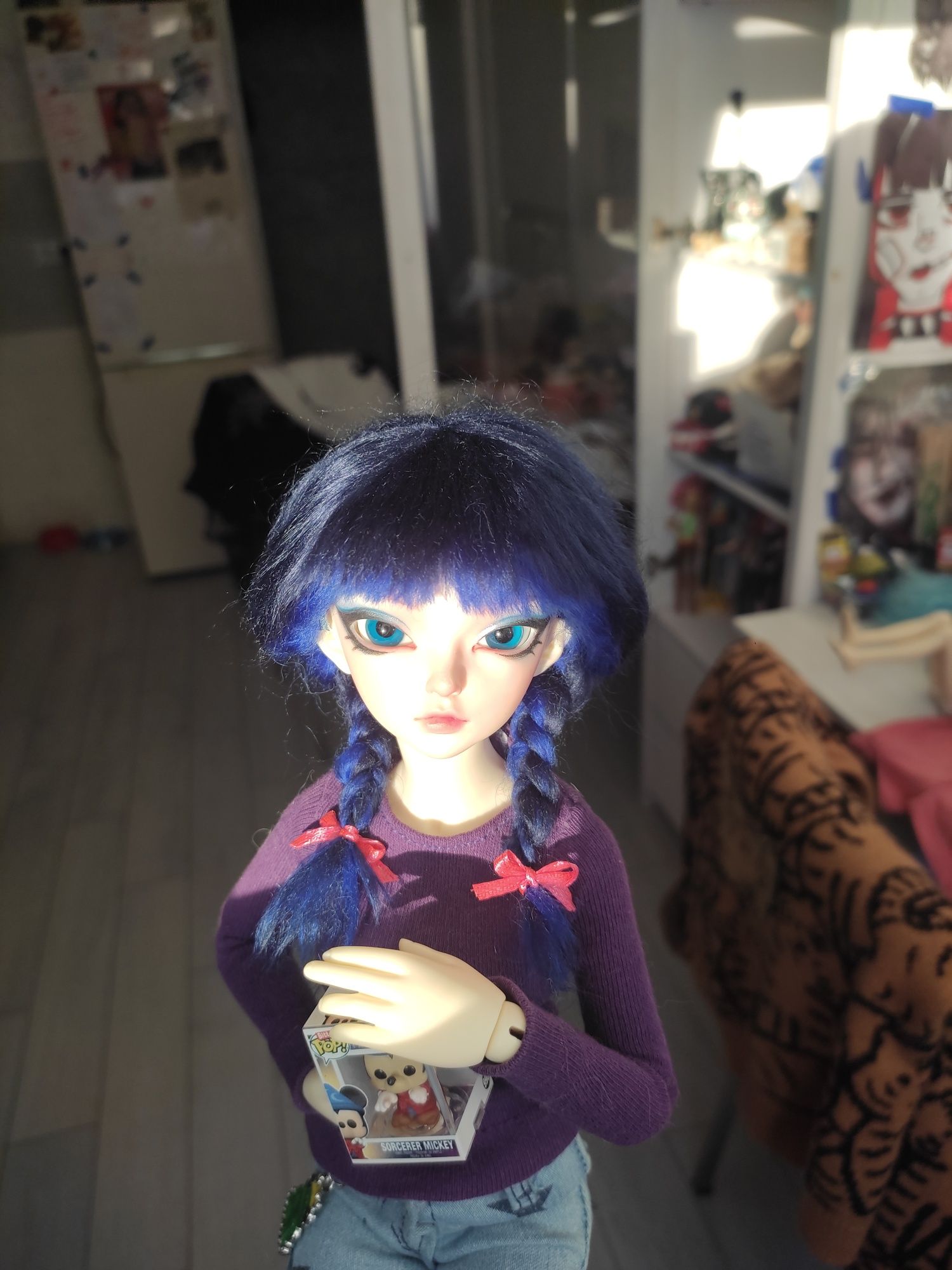 Перука для бжд Парик для bjd Minifee перука для ляльки парик для кукол