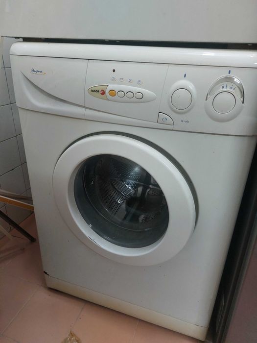 3 maquinas lavar roupa e louça e secador roupa